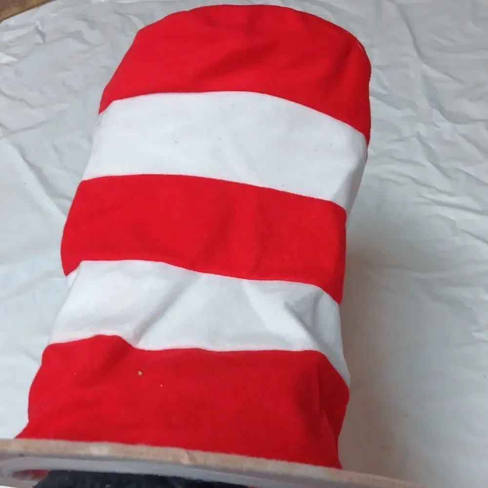 Dr. Seuss Cat in the Hat Deluxe Kids Costume - Black and White Unisex